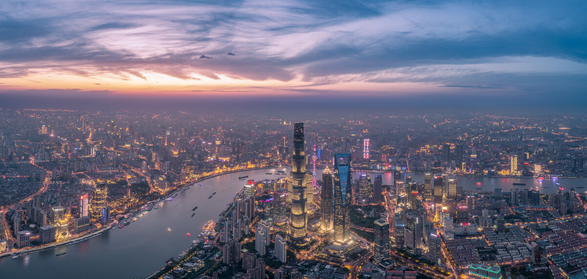 夜上海全景